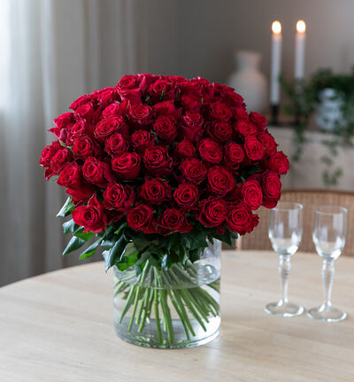 60 røde roser 60 røde roser